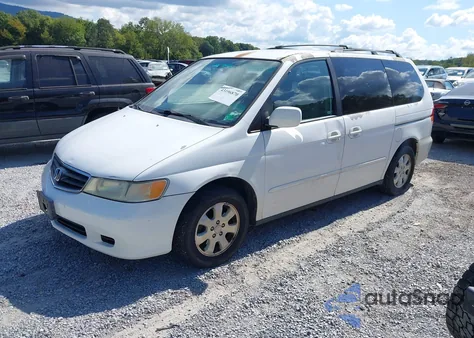 2004 Honda Odyssey Exl from USA, damaged, VIN 5FNRL18784B019361